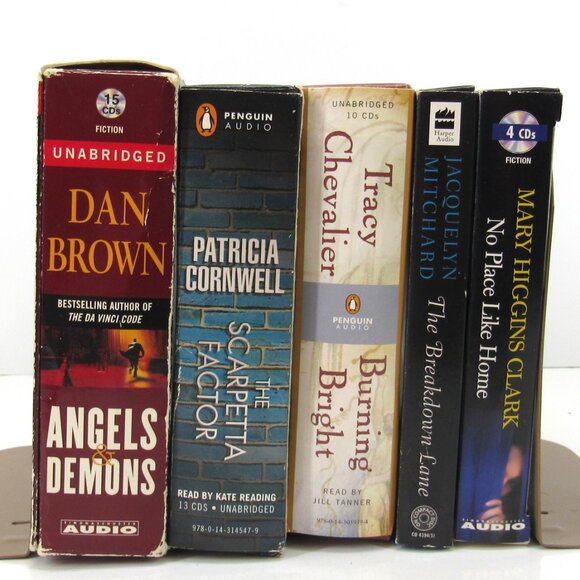 Audiobooks Lot of 5 On CDs Different Authors Different Titles Read Description - Picture 7 of 7